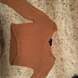 cropped sweater